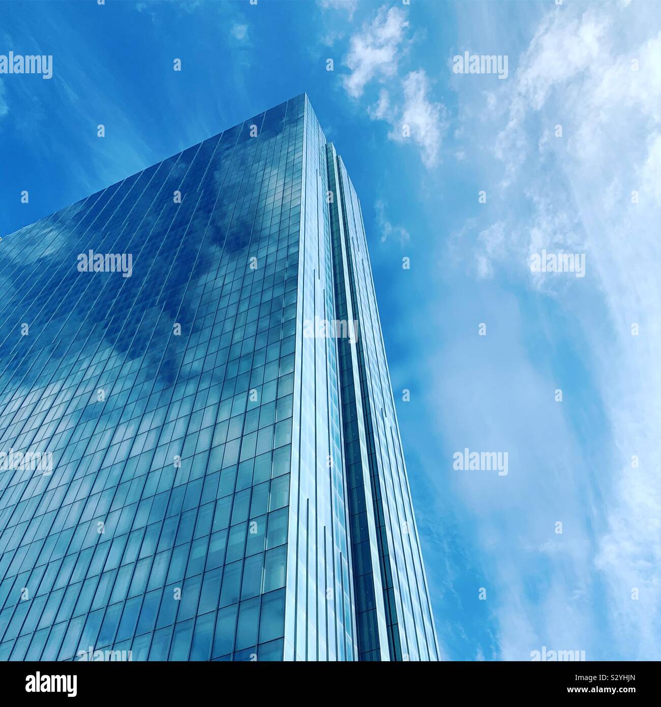 A view of the Ocean Casino Resort tower from the Eclipse pool deck, Atlantic City, New Jersey, United States - Smartphone Captured Stock Image