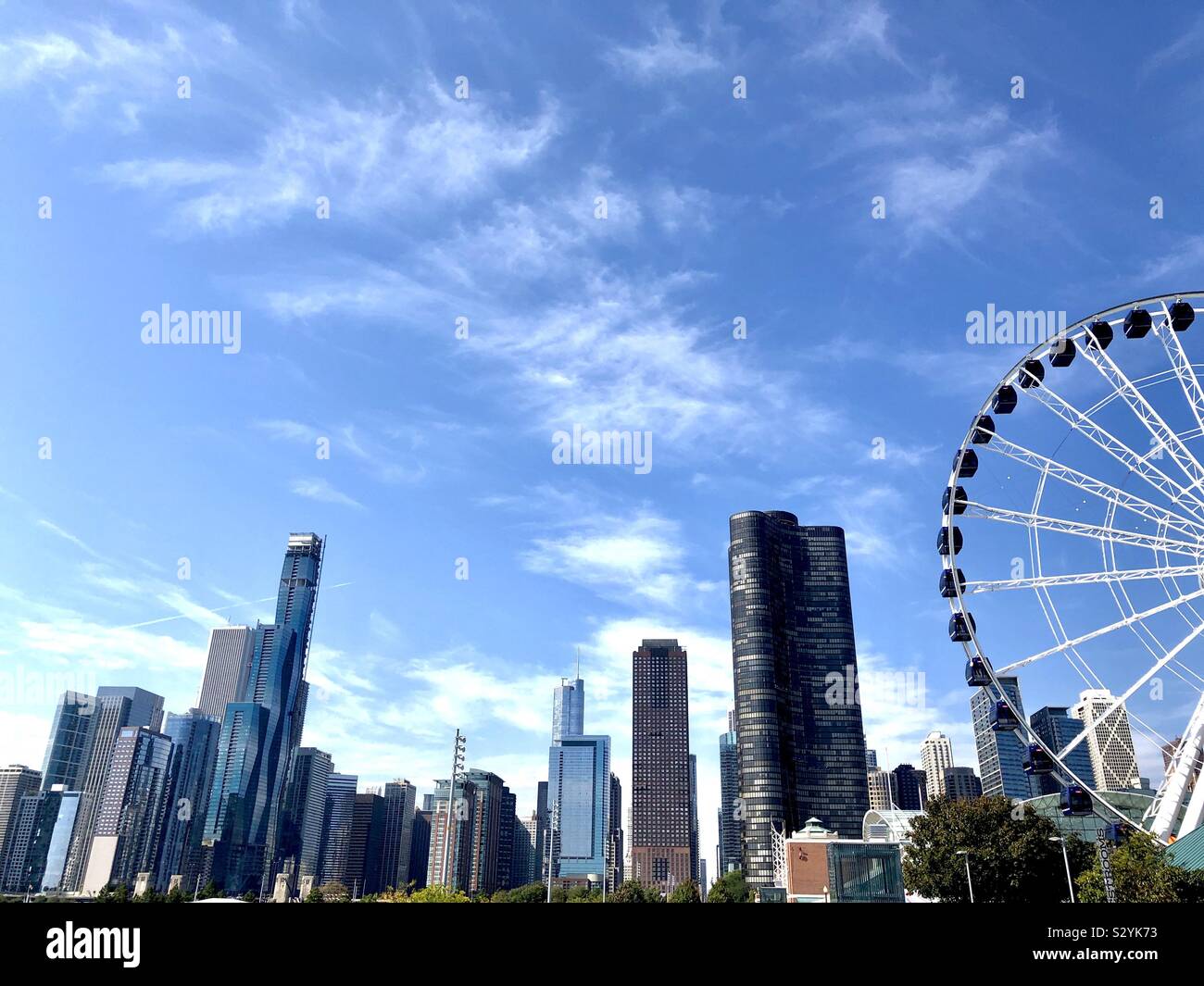 Chicago skyline Stock Photo