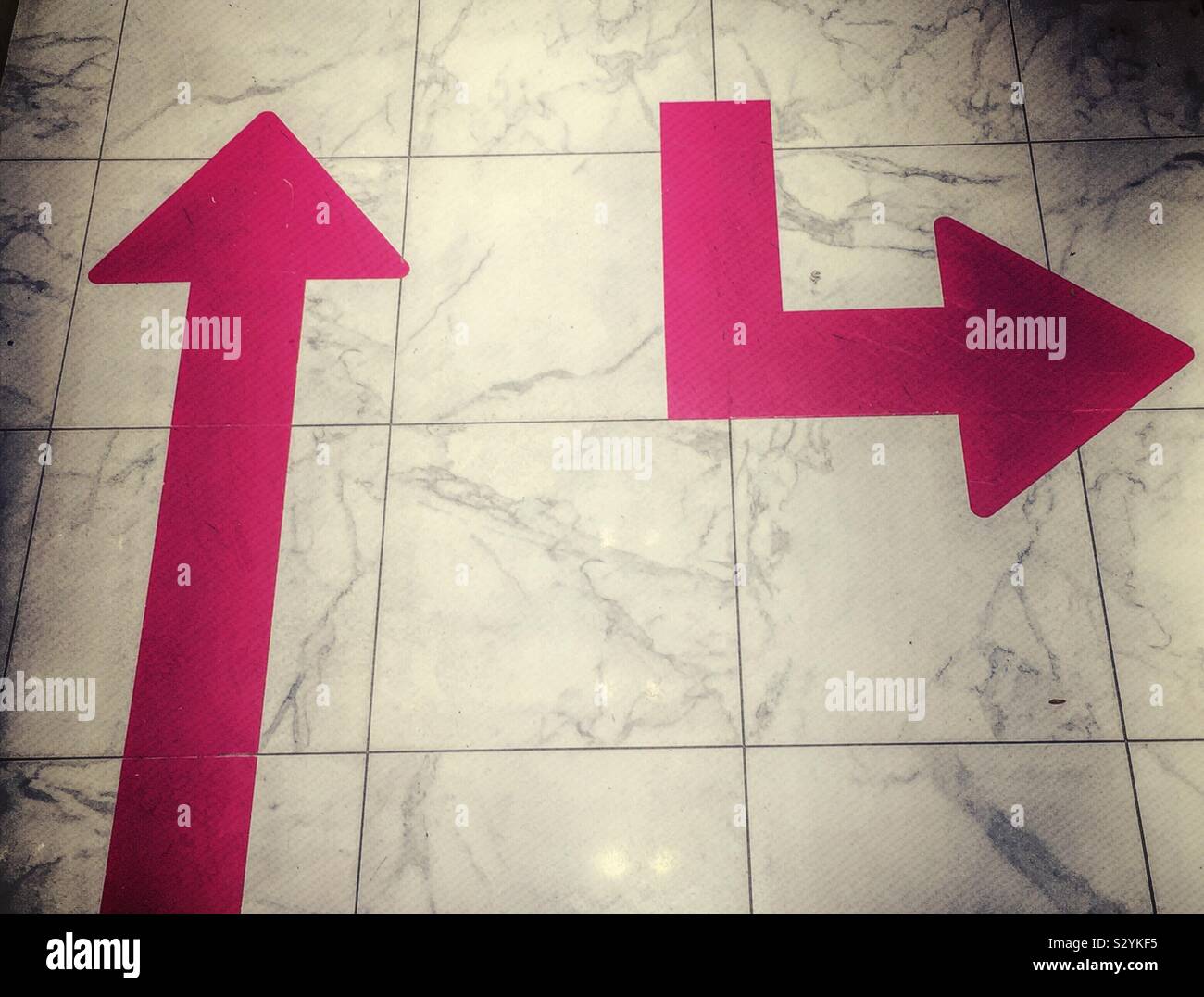 Arrows - Smartphone Captured Stock Image