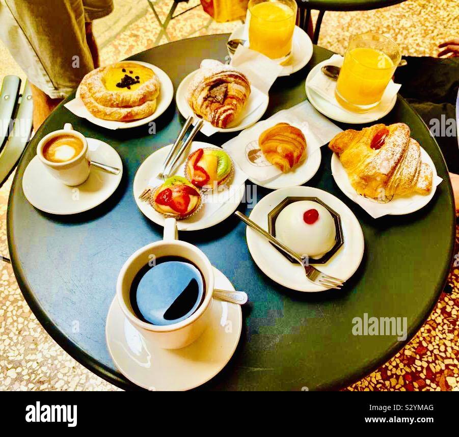 Breakfast of champions Stock Photo Alamy
