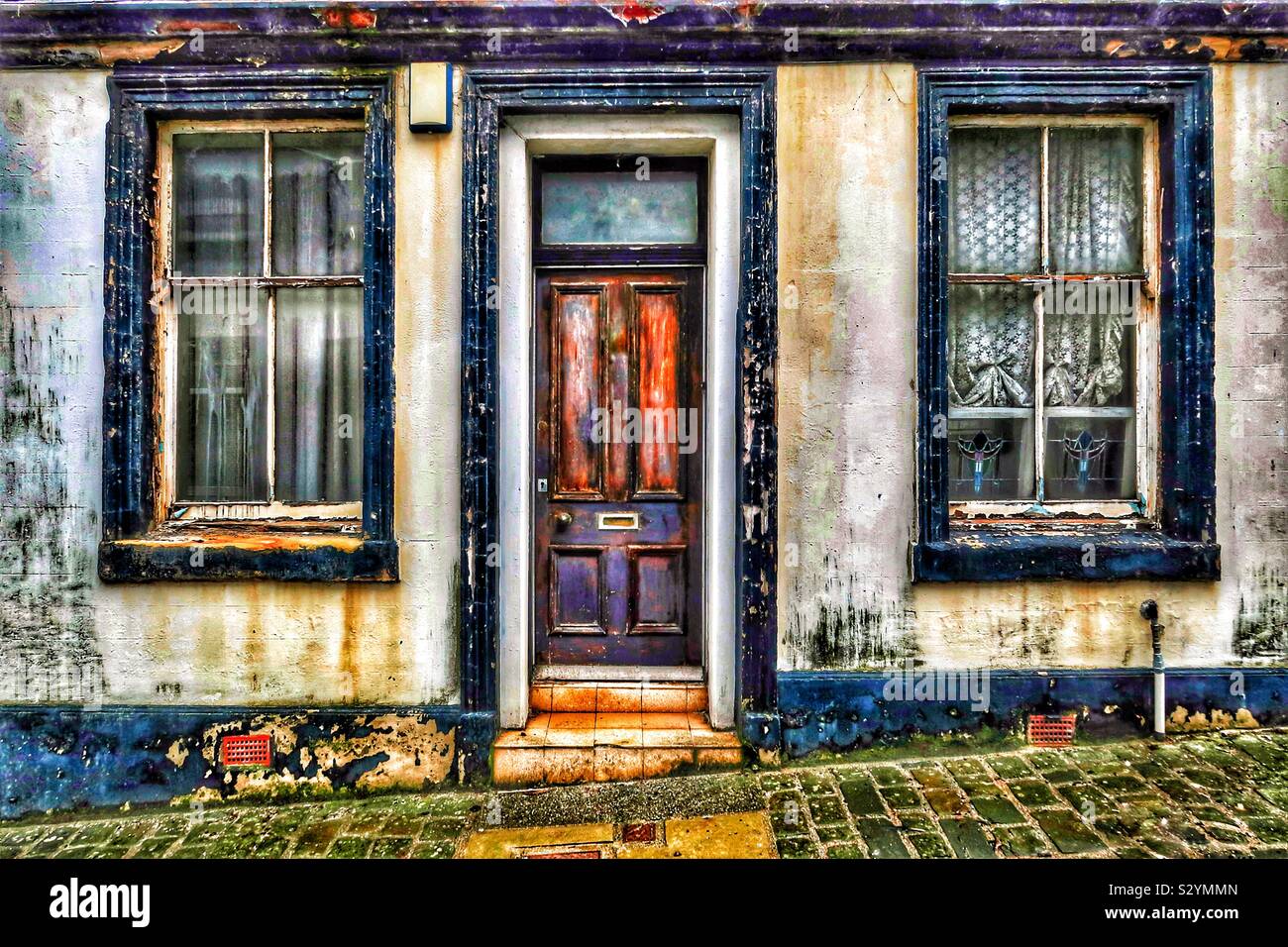 Derelict house - Smartphone Captured Stock Image