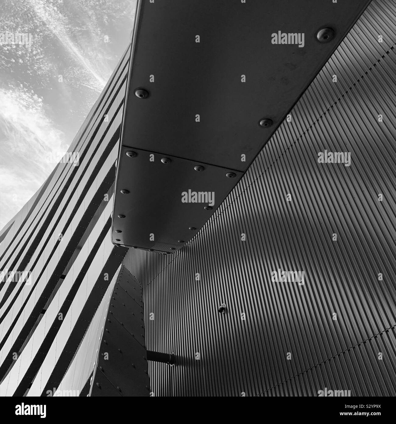 Abstract architecture lines Stock Photo