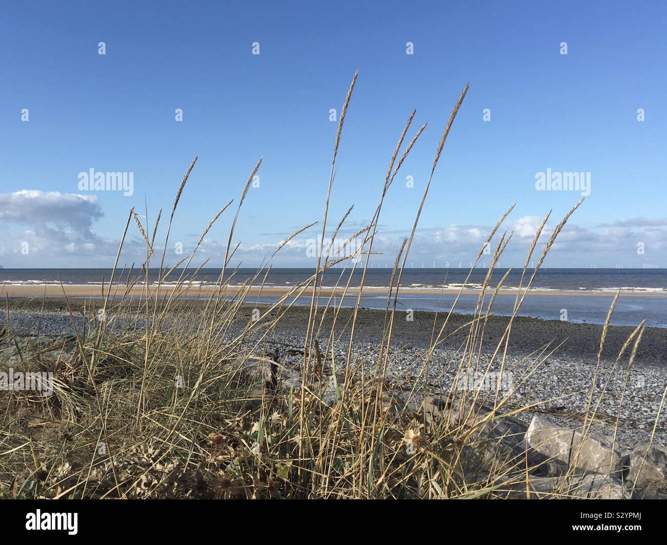 Kinmel Bay, North Wales, in Autumn Stock Photo Alamy