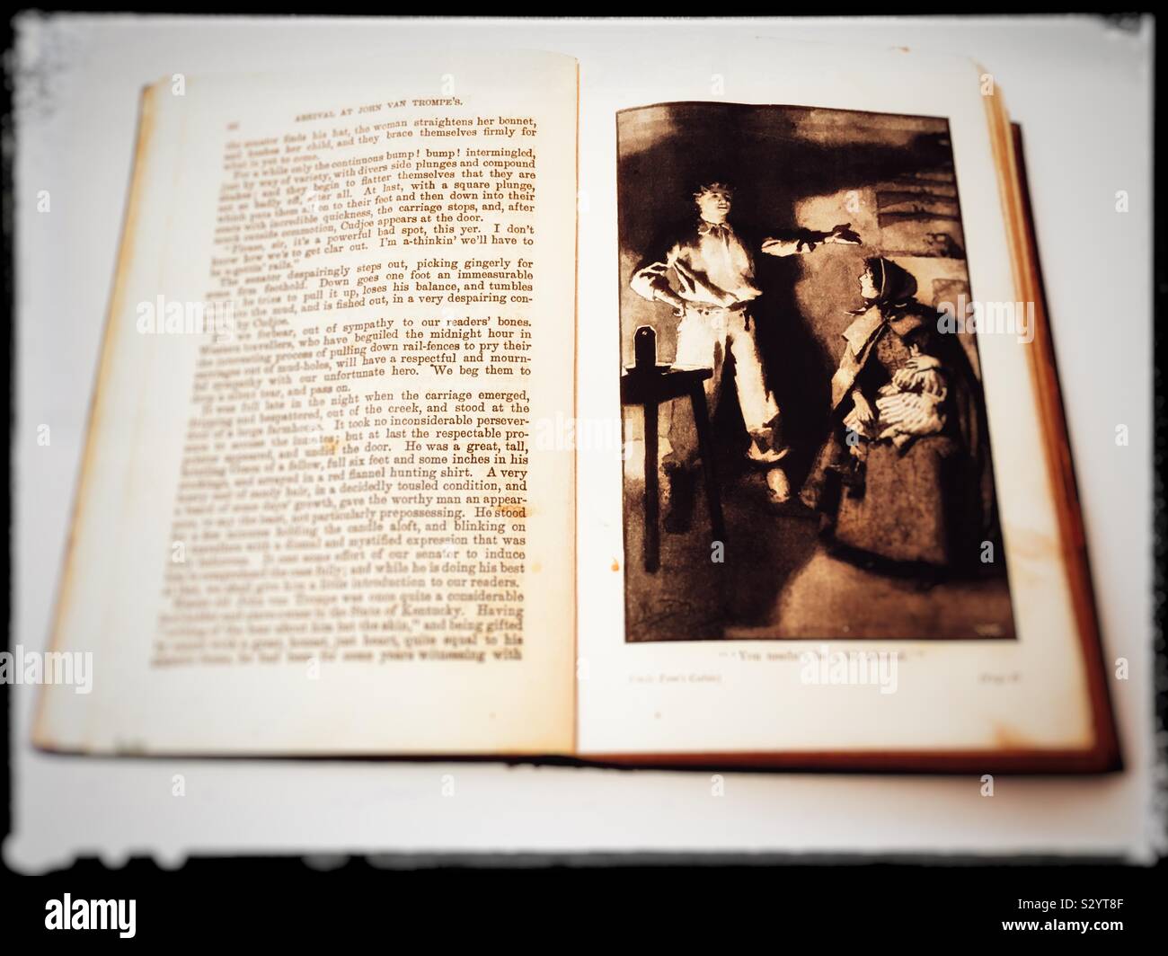 Uncle Toms Cabin - Smartphone Captured Stock Image