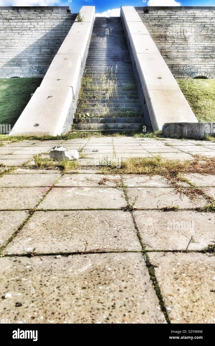 Linnahall Tallinna Linnahall, 'Tallinn City Hall' originally the V. I. Lenin Palace of Culture and Sports is a multi-purpose venue in Tallinn, Estonia - Smartphone Captured Stock Image