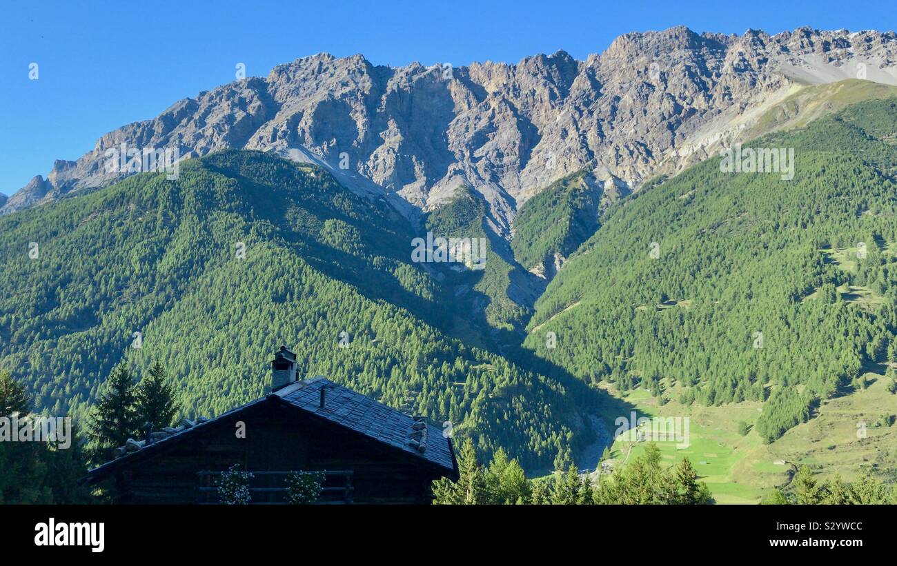 Italian alps during summer Stock Photo - Alamy