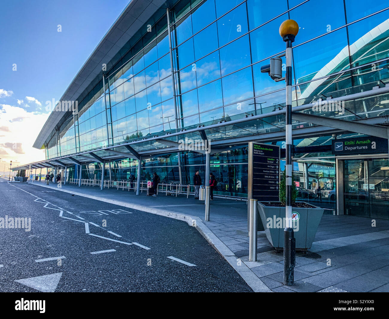 Dublin Airport terminal 2 Stock Photo