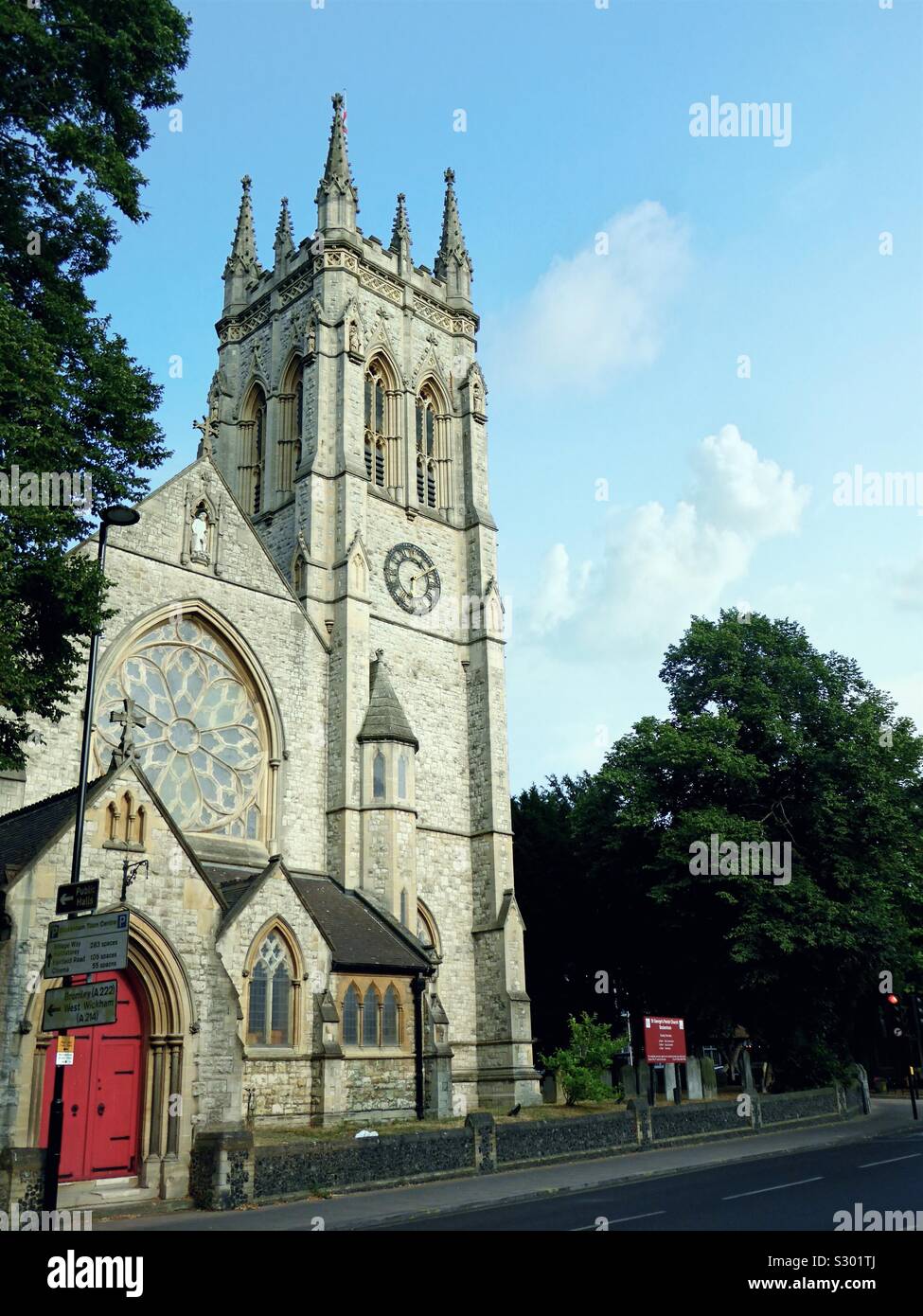 Beckenham St George’s Church Stock Photo