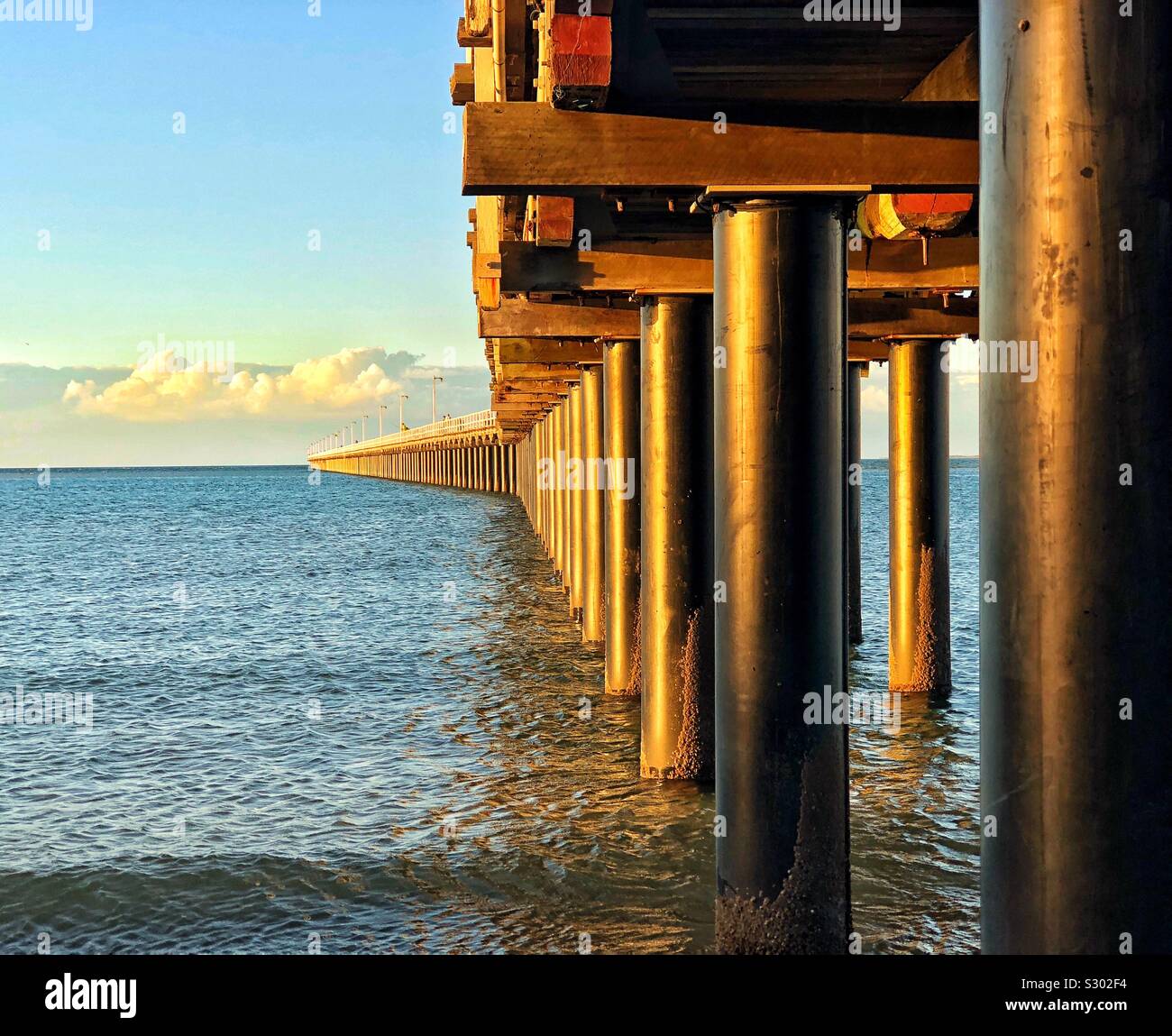 Urangan Pier Hervey Bay Fraser Coast Queensland Australia - Smartphone Captured Stock Image