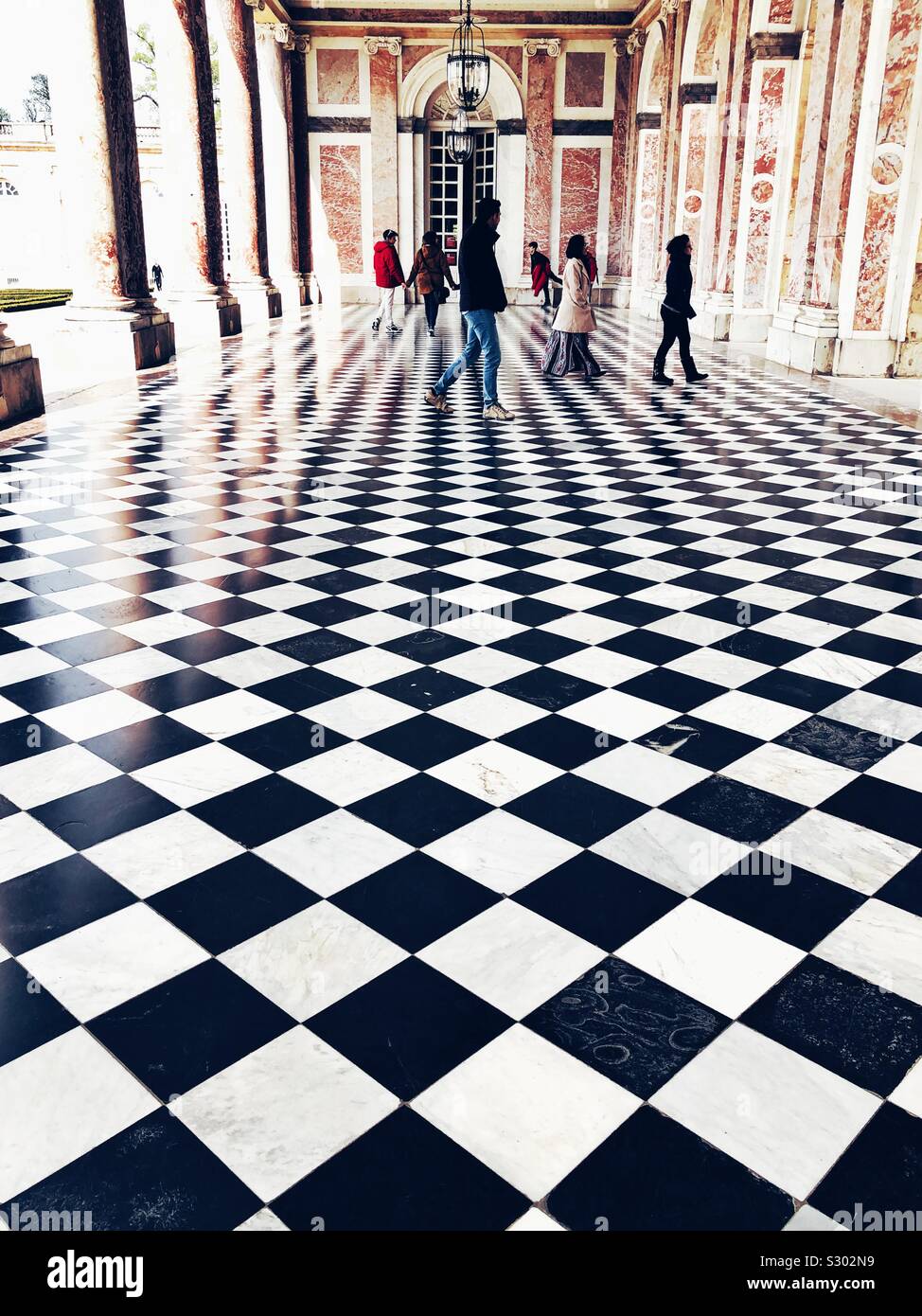 Versailles - Smartphone Captured Stock Image