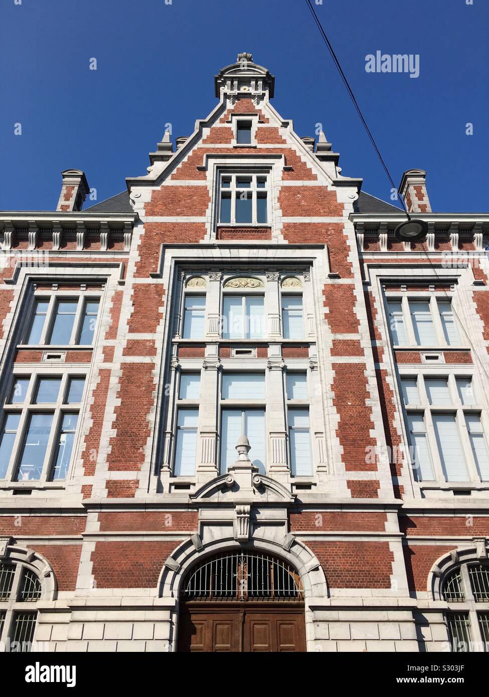 Belgian architecture Stock Photo