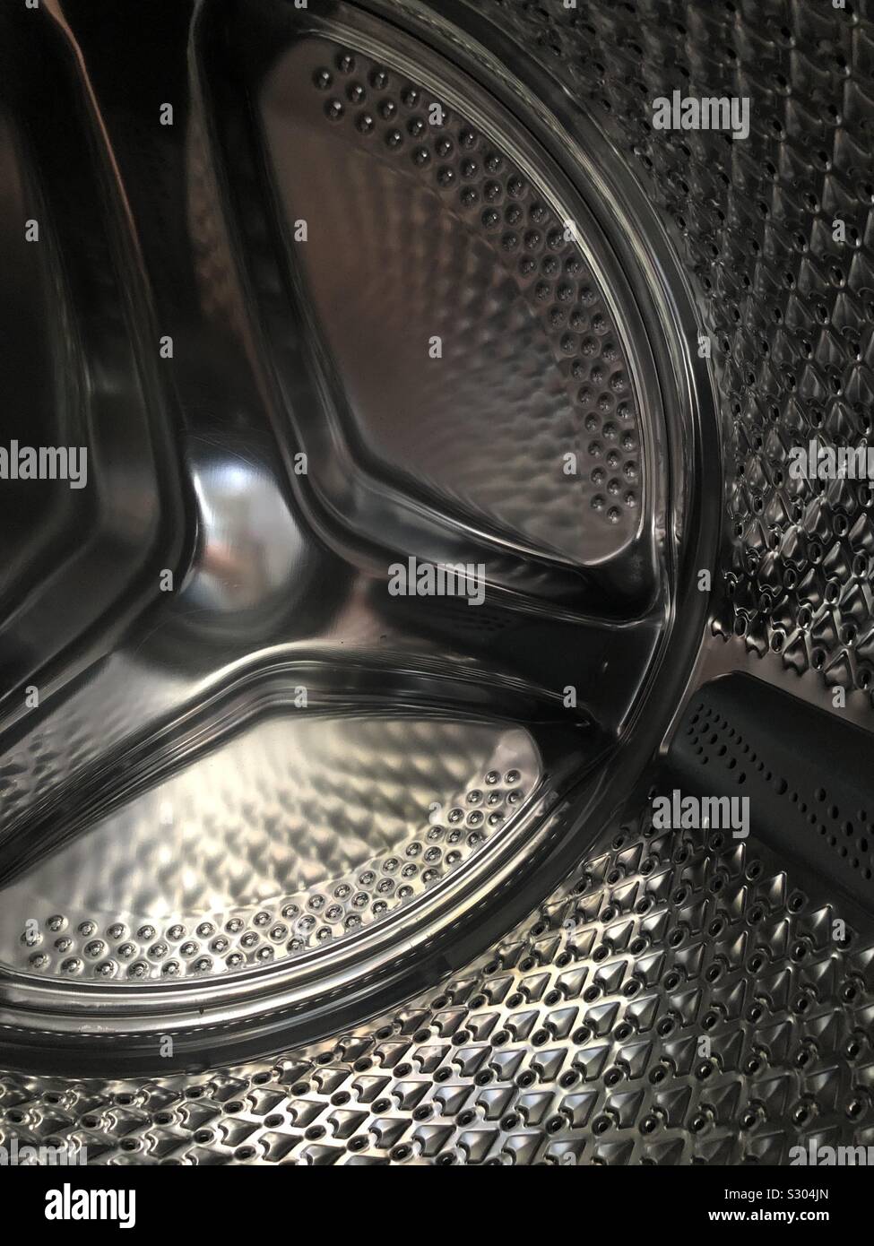 Inside a washing machine Stock Photo Alamy