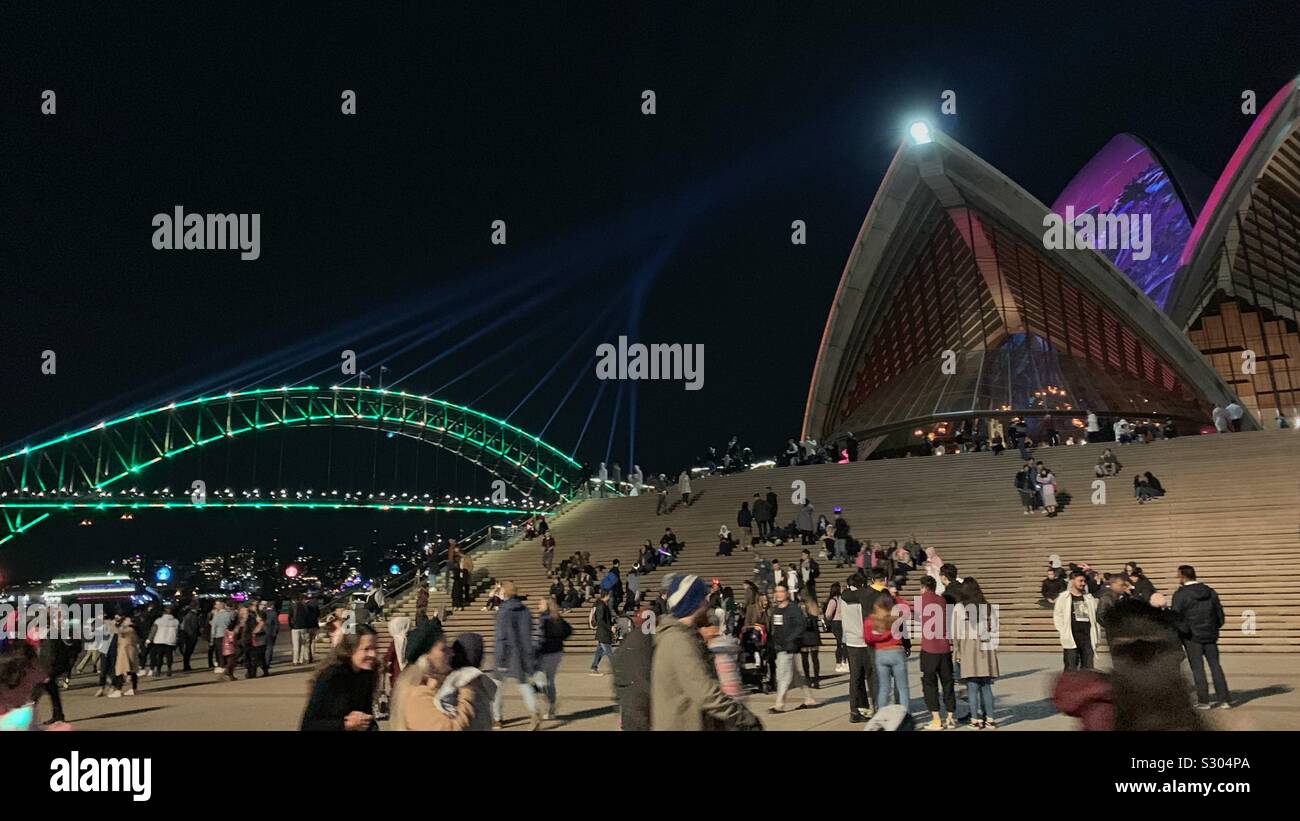 Sydney sights and sounds - Smartphone Captured Stock Image