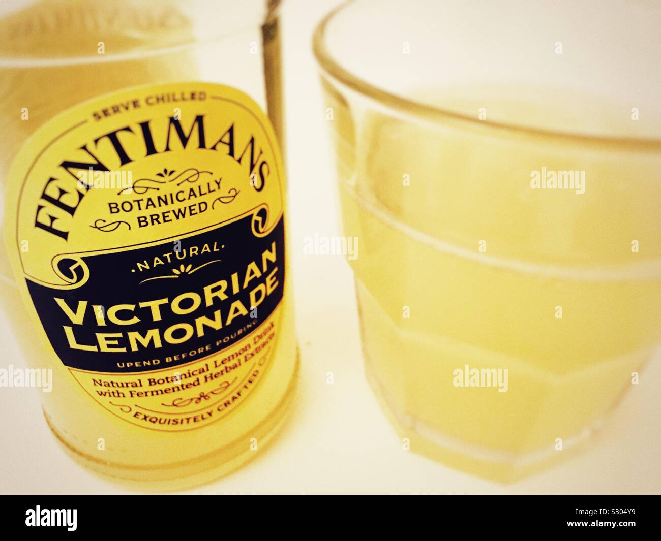 Fentimans Victorian lemonade Stock Photo Alamy