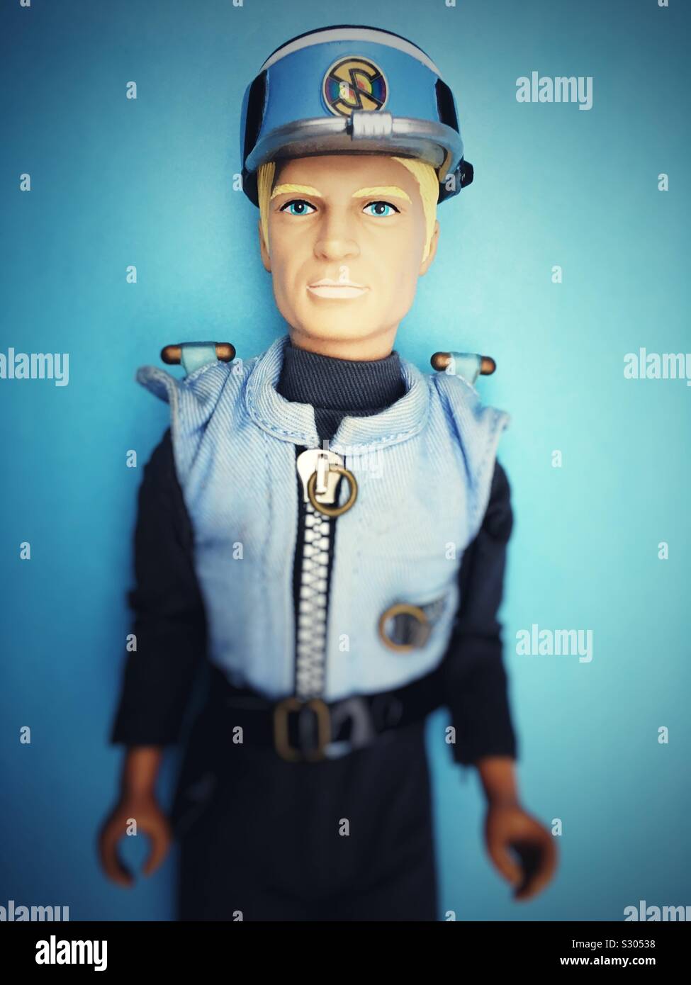 Captain Blue Thunderbirds Stock Photo - Alamy