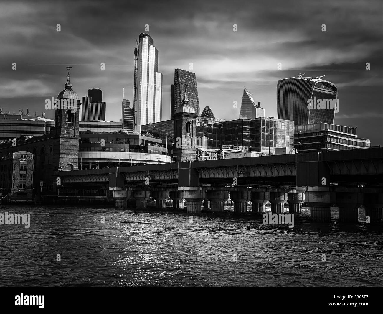 The City of London - Smartphone Captured Stock Image