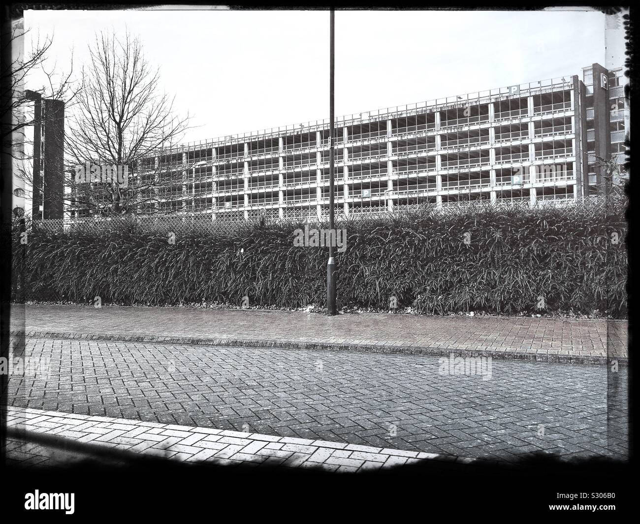 Multi Storey Car Park In Cardiff Wales UK Stock Photo Alamy