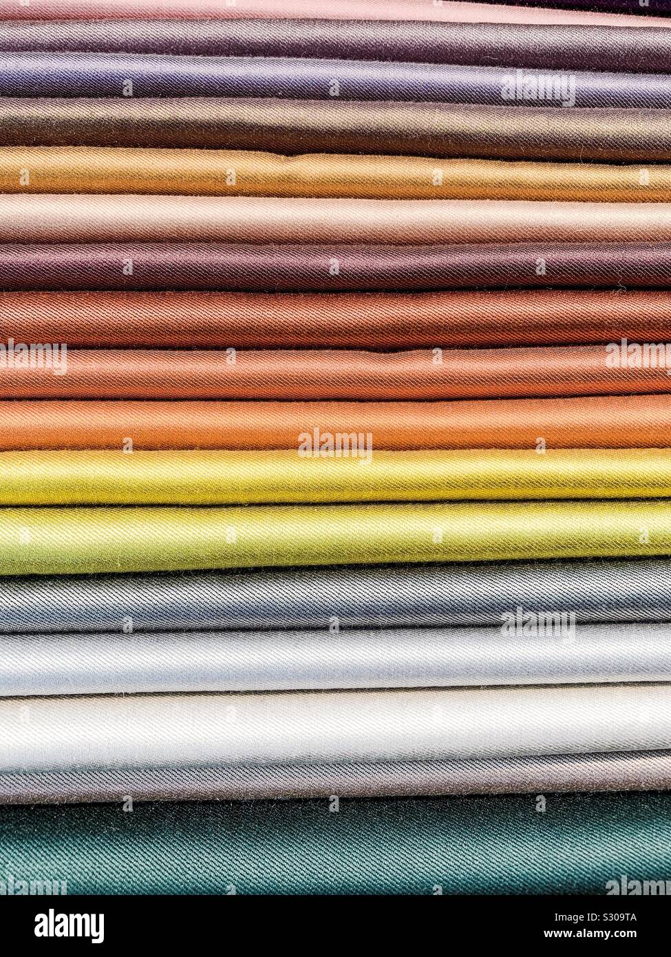 Fabrics Stock Photo