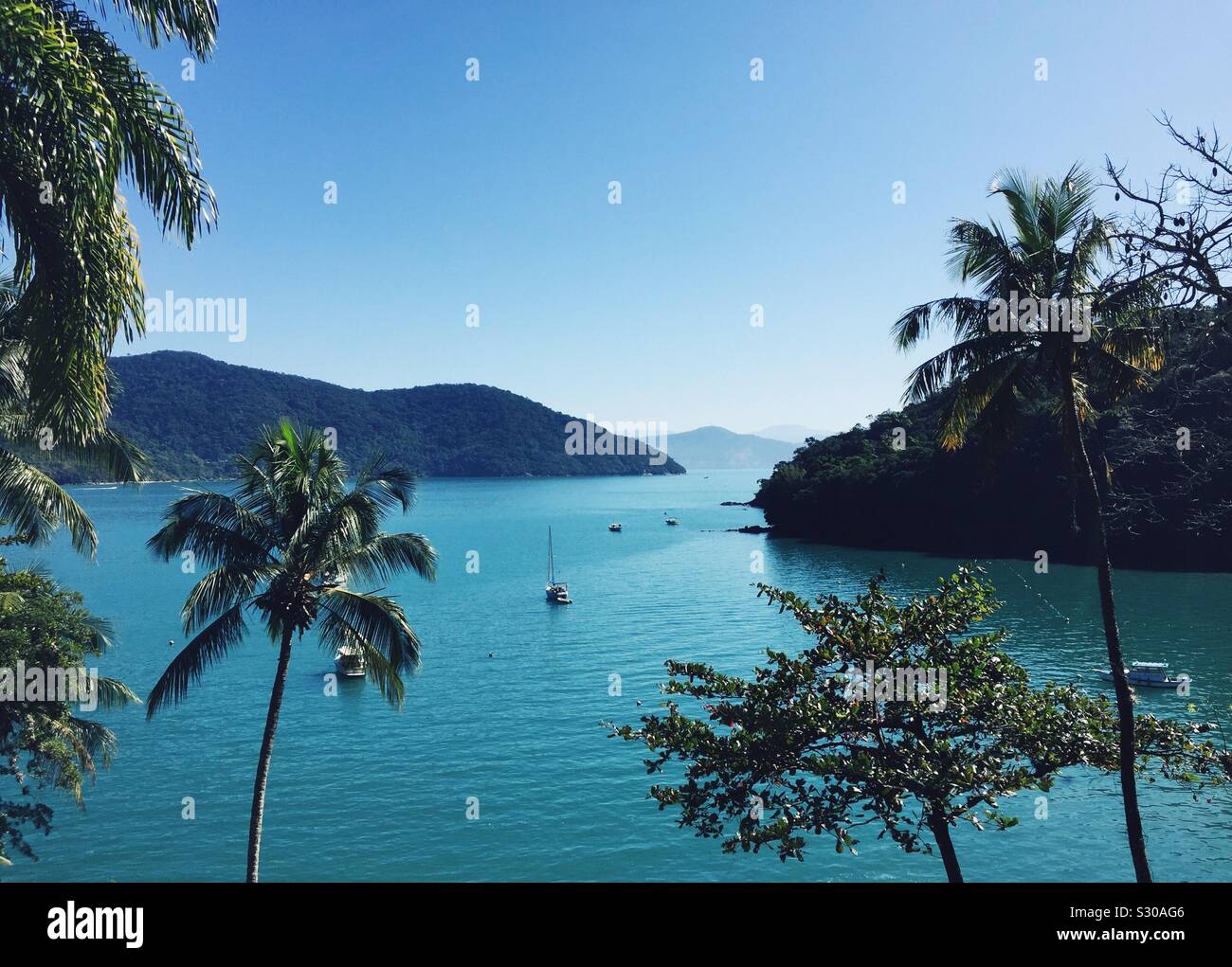 Praia grande - Smartphone Captured Stock Image