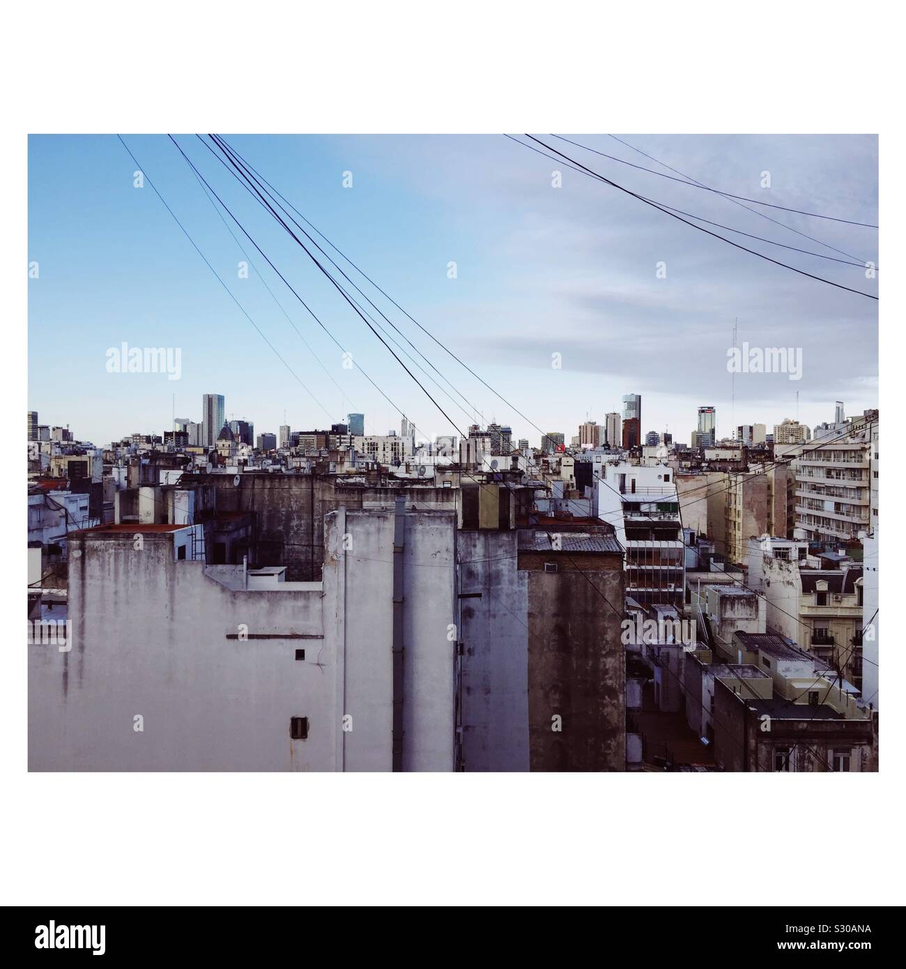 Buenos Aires - Smartphone Captured Stock Image