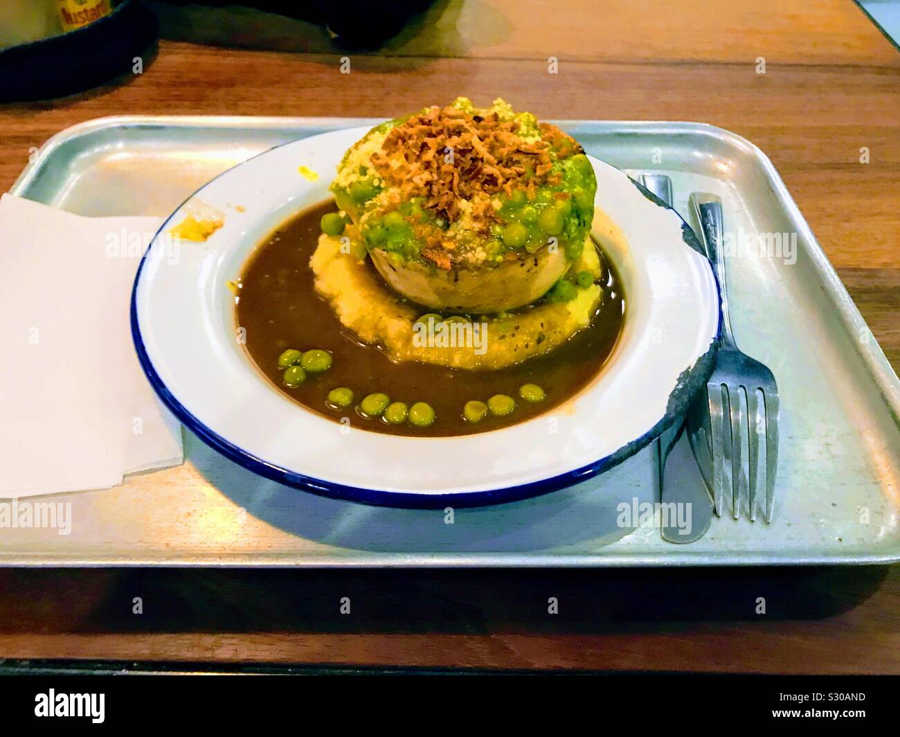 Pie and mash hires stock photography and images Alamy