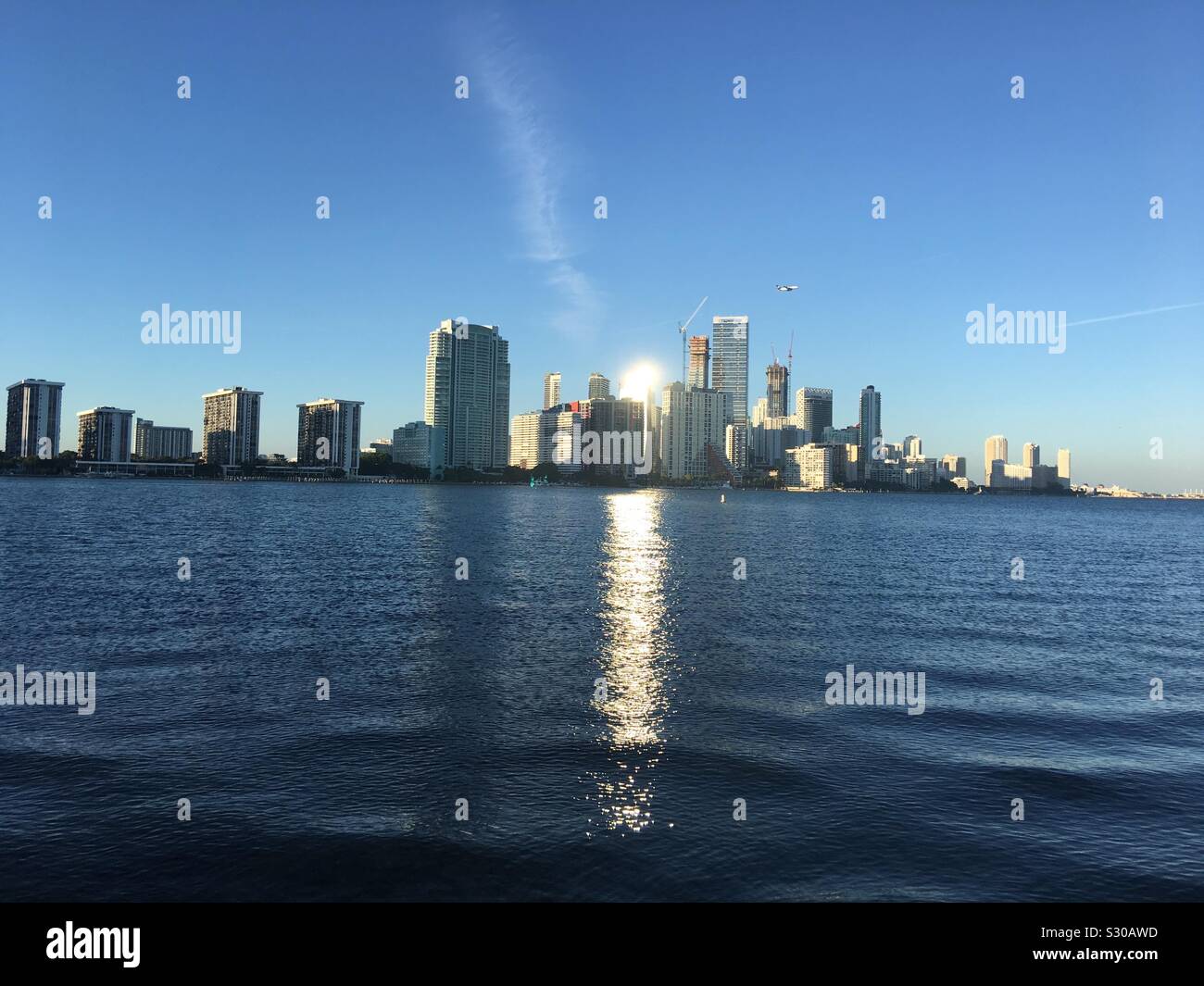 Miami Beach Skyline Florida Stock Photo - Alamy
