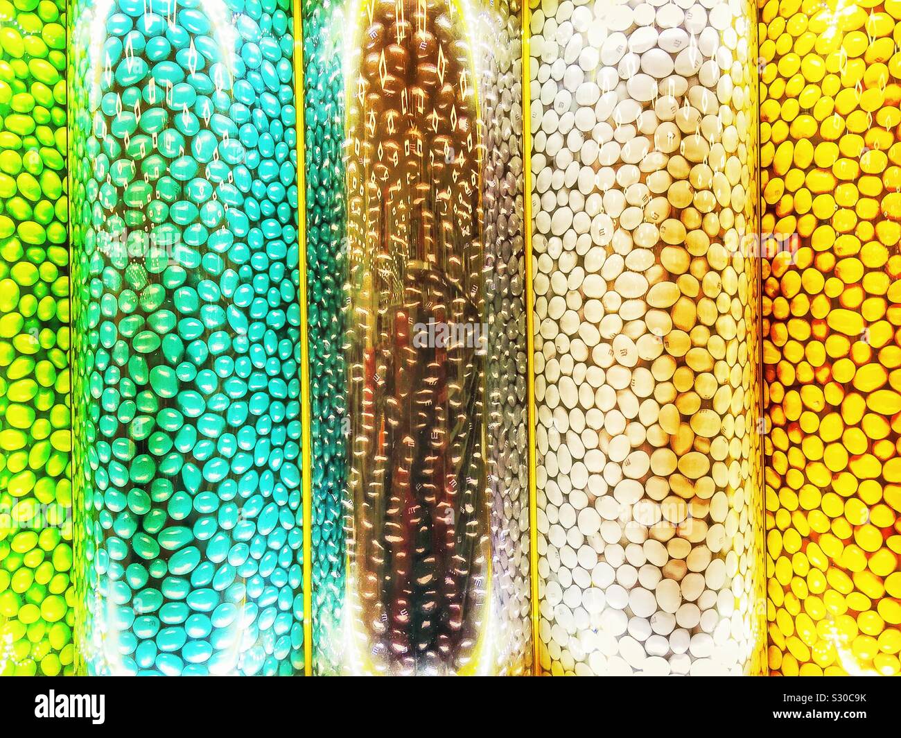 Colourful jelly beans - Smartphone Captured Stock Image