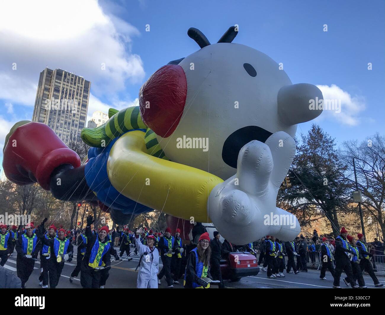 NYC, NY, USA- November 28, 2019. Diary of a Wimpy Kid flies in the annual  Macy's Thanksgiving Day Parade Stock Photo - Alamy