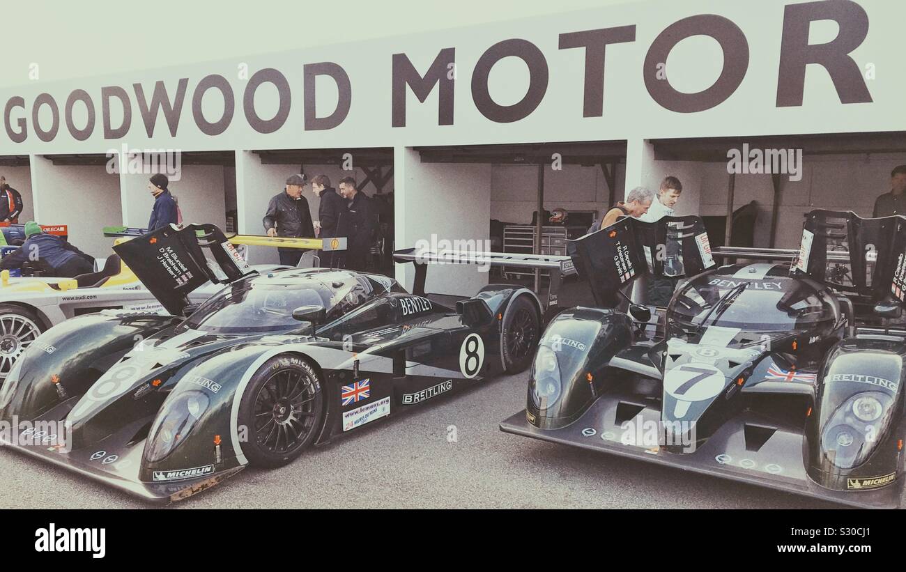 Bentley LeMans at Goodwood - Smartphone Captured Stock Image