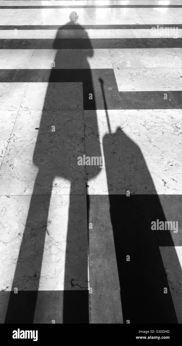 How to travel - Smartphone Captured Stock Image