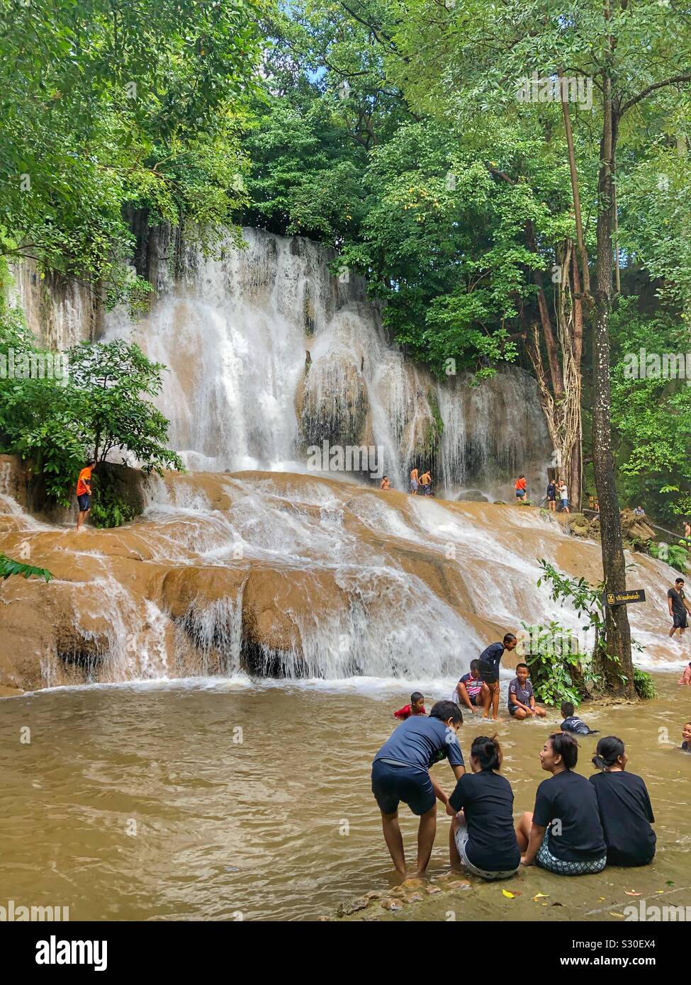 Outdoor leisure activity. - Smartphone Captured Stock Image