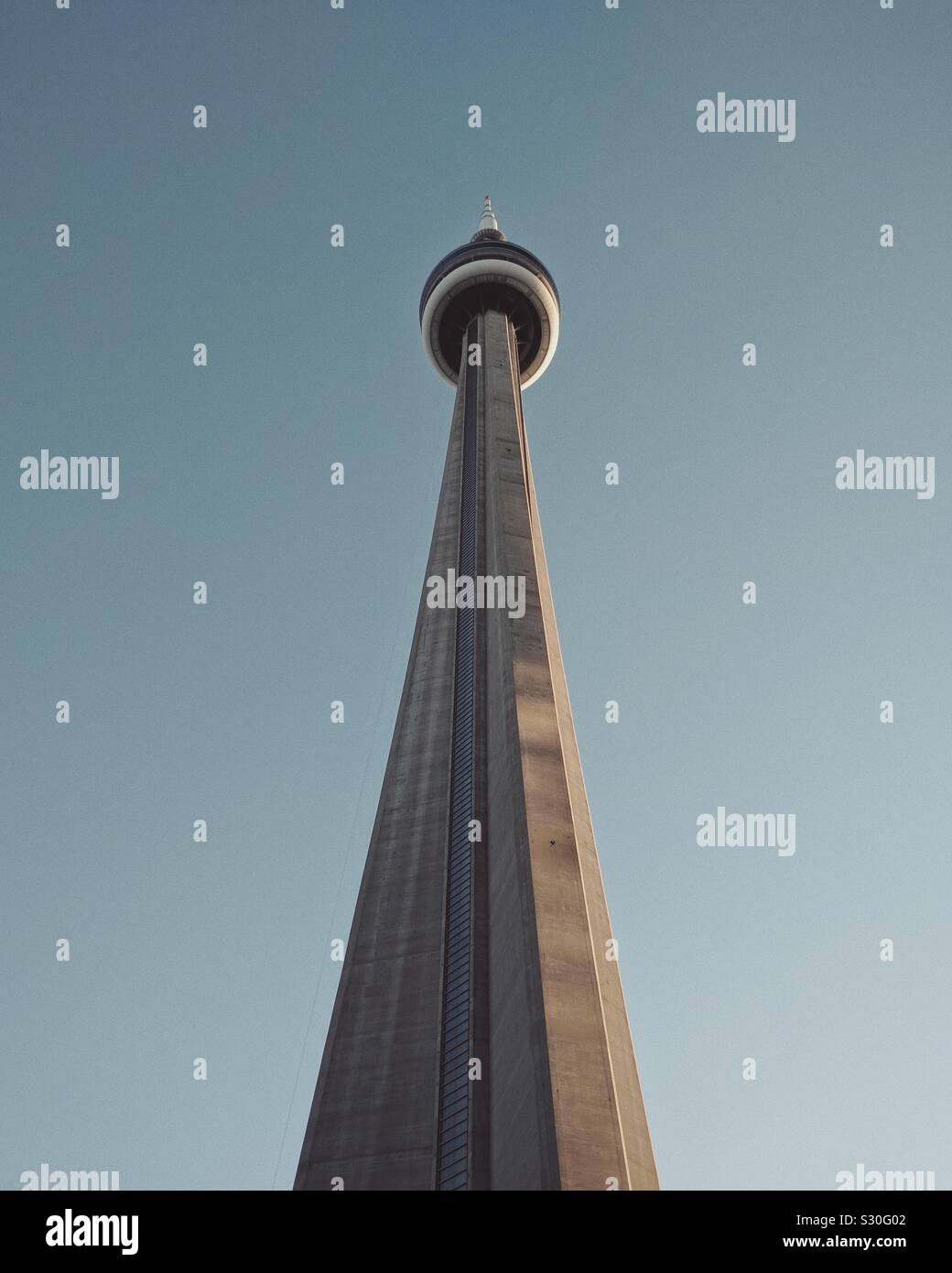 CN tower in Toronto Stock Photo
