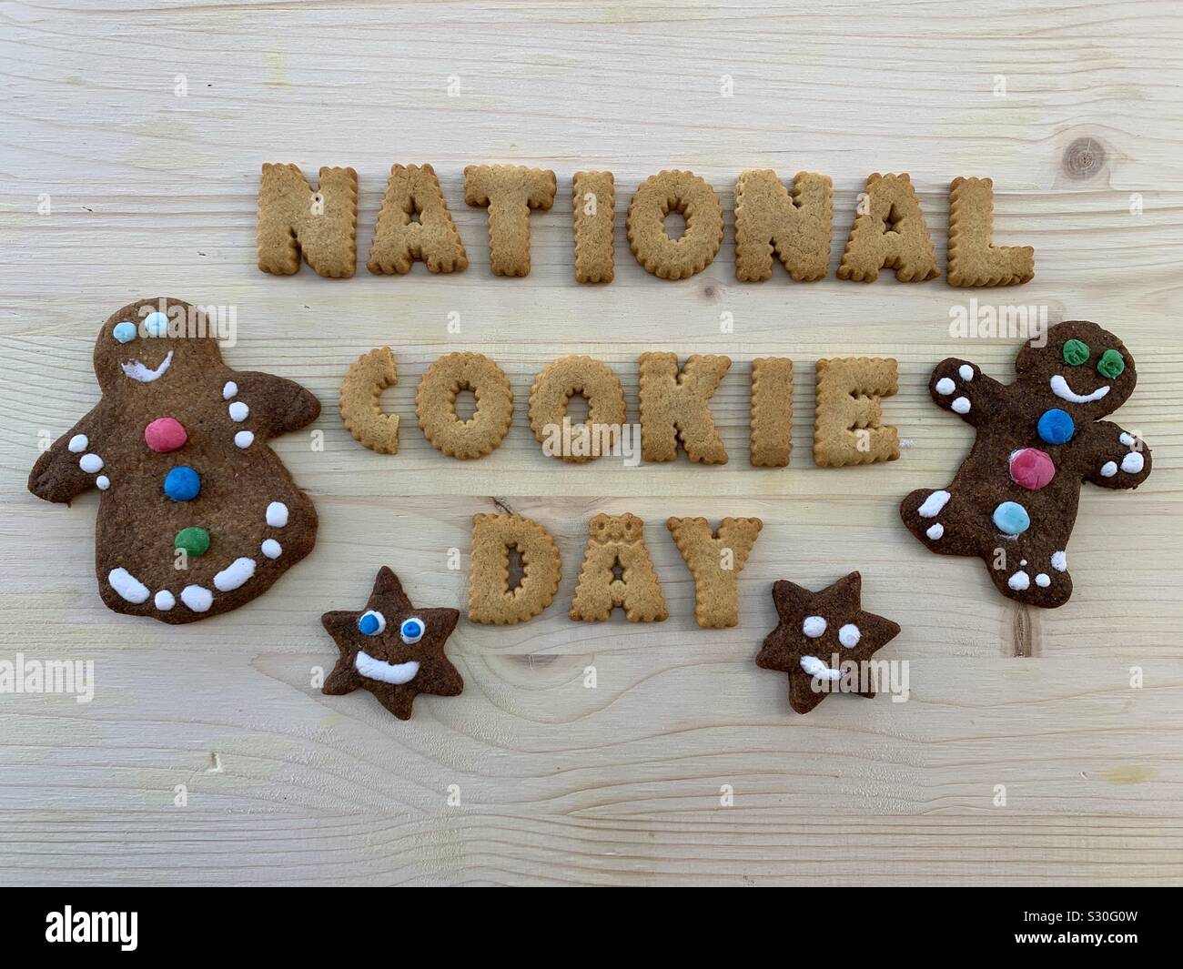 4th December, National Cookie Day Stock Photo