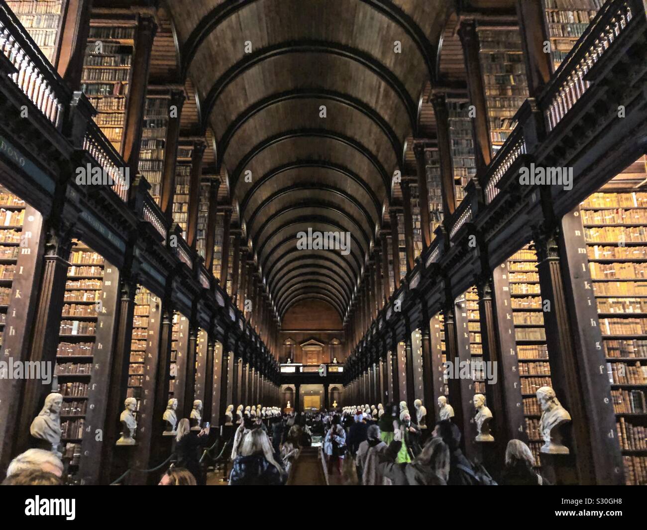 Trinity College Old Library - Dublin Stock Photo