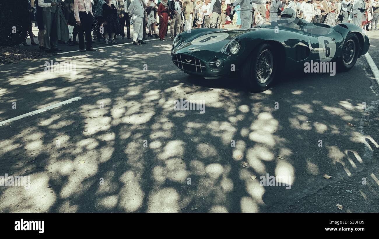 Historic Aston Martin - Smartphone Captured Stock Image