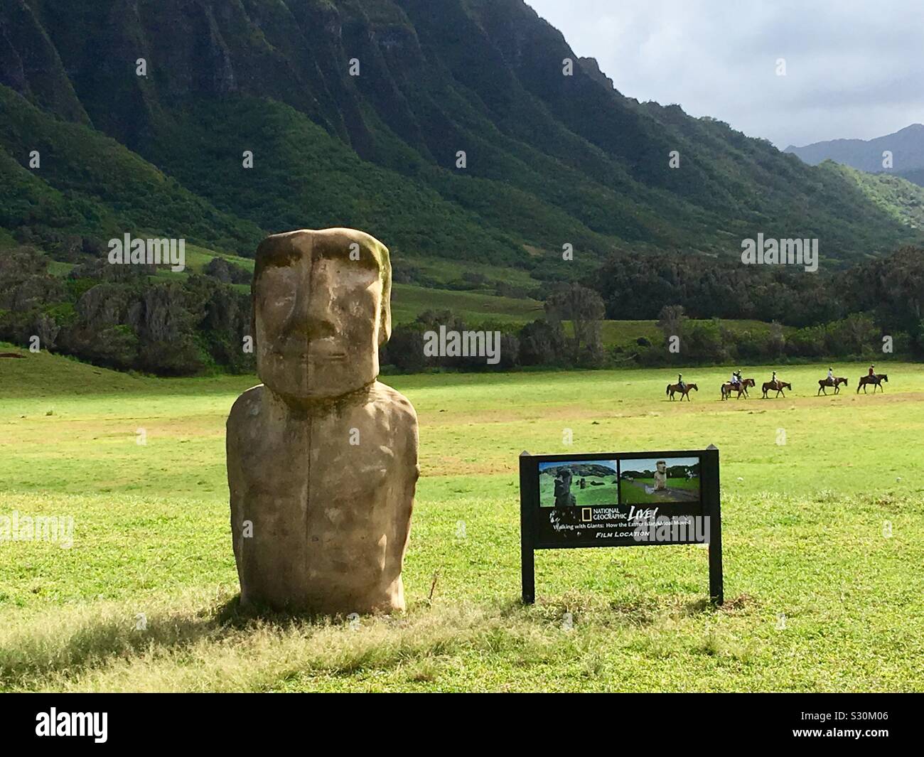 Movie location site for a National Geographic Live program ‘Walking