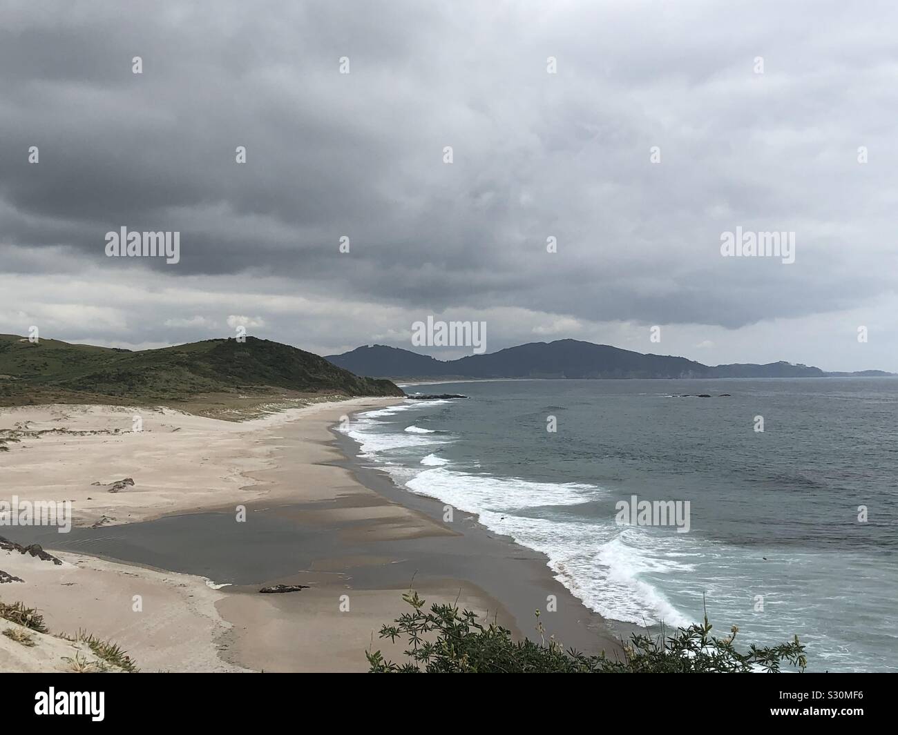 Ocean Beach - Smartphone Captured Stock Image