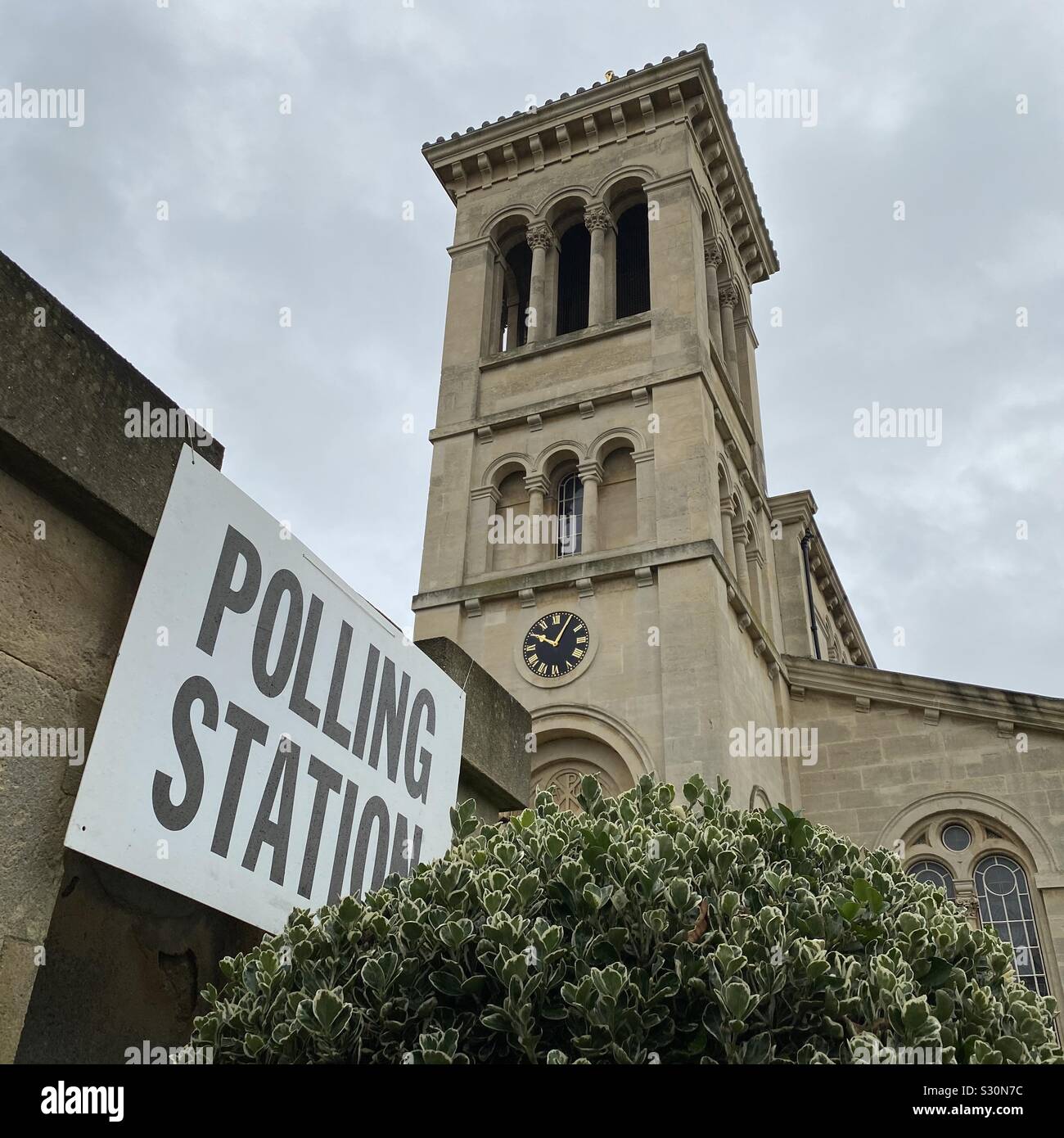 Polling Station in Kingston upon Thames Stock Photo Alamy