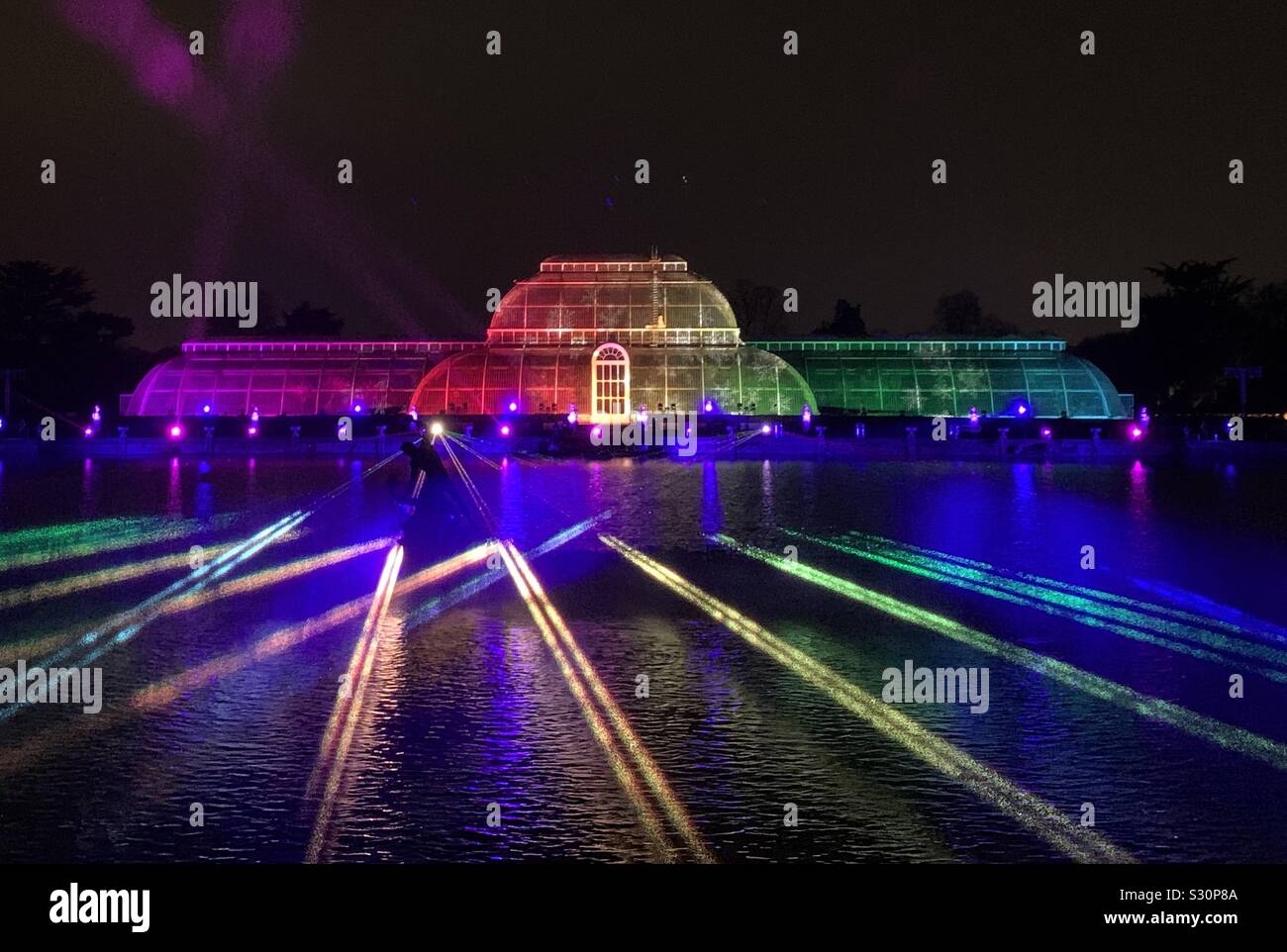 Kew gardens lights show hires stock photography and images Alamy