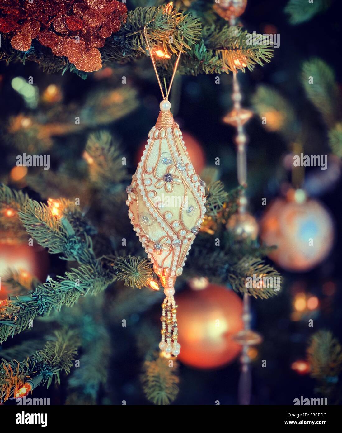 Christmas ornament - Smartphone Captured Stock Image