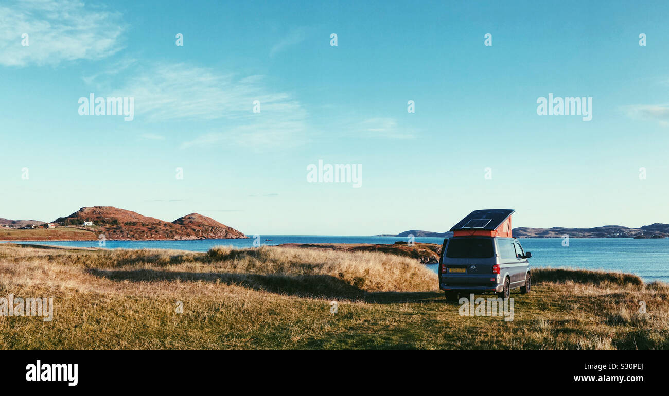 Vw Campervan Sunset High Resolution Stock Photography And Images Alamy
