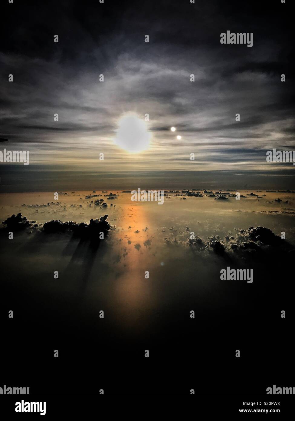 Sky from above - Smartphone Captured Stock Image