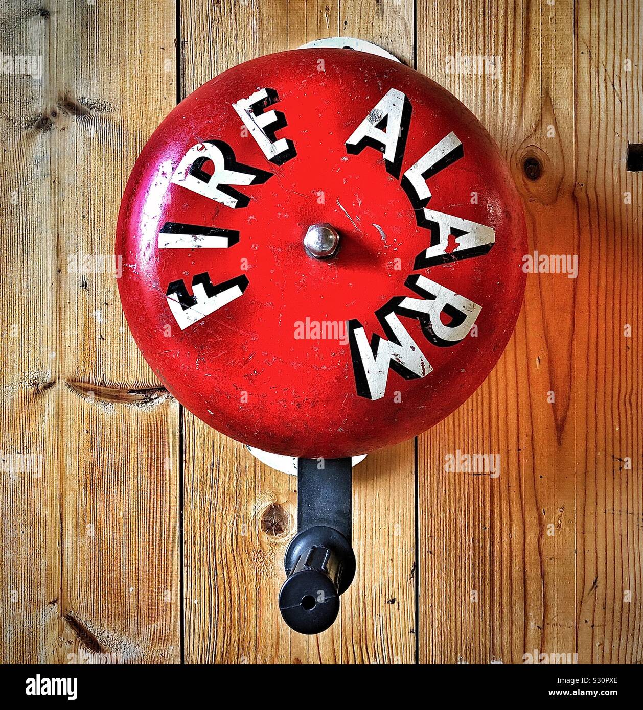 Fire alarm bell Stock Photo Alamy