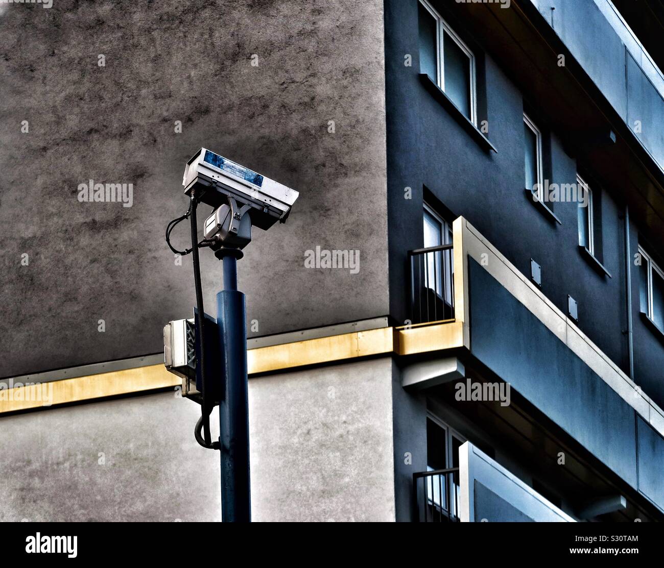 Big brother is watching Stock Photo