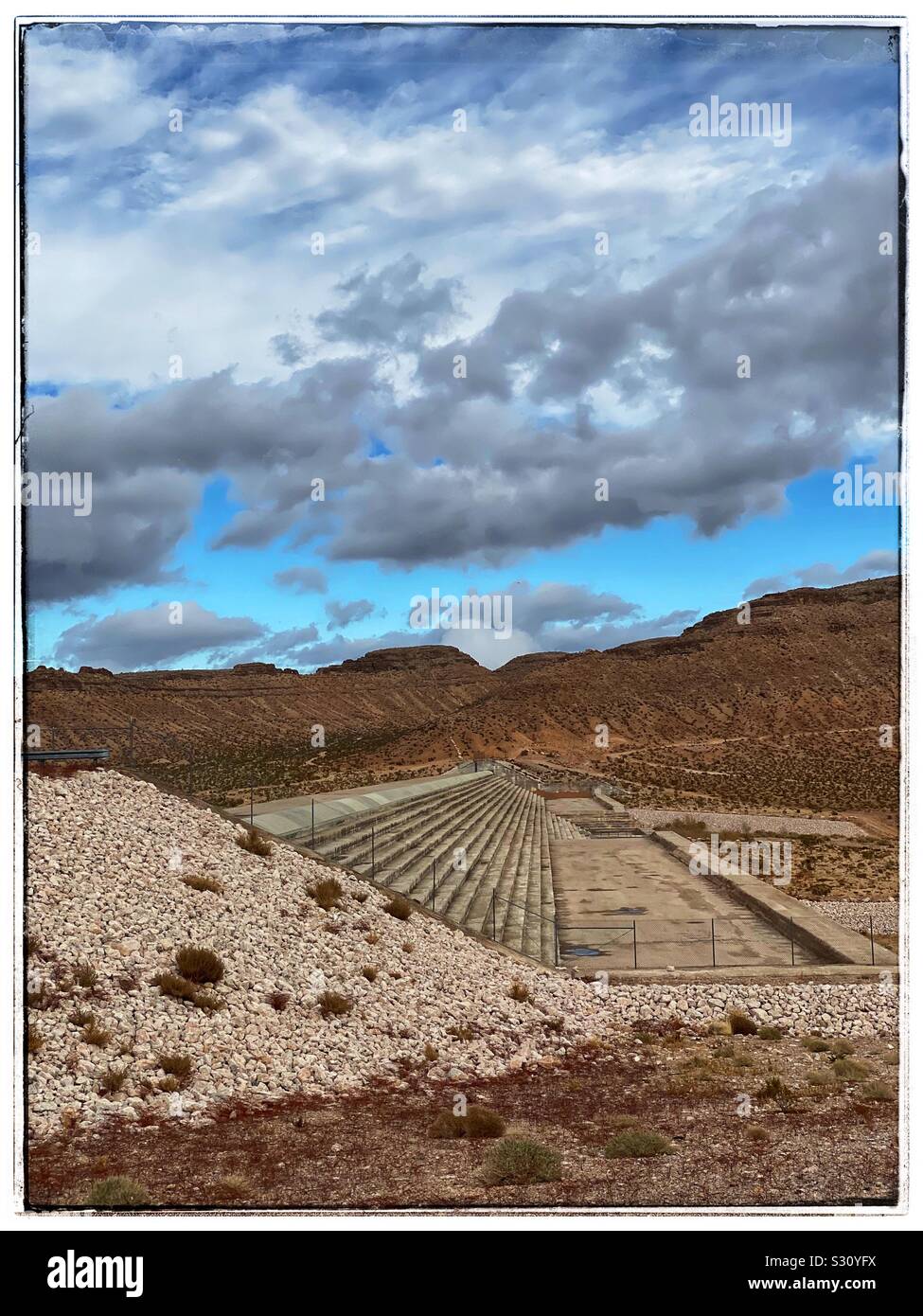 Sierra Nevada desert Stock Photo