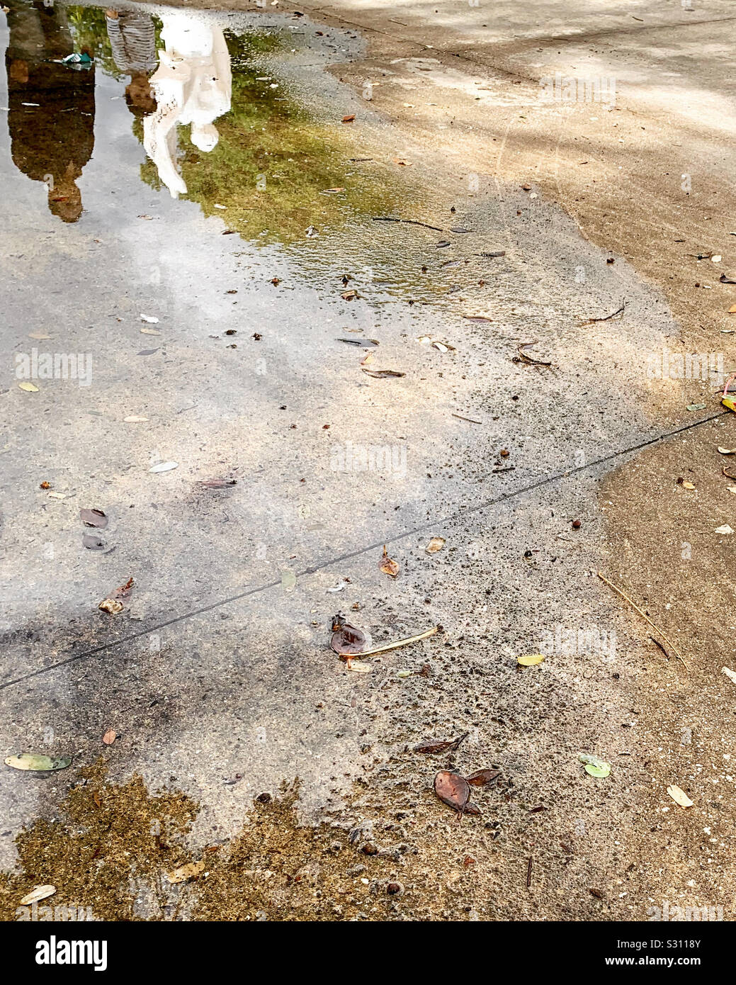 Shadows of the past - Smartphone Captured Stock Image