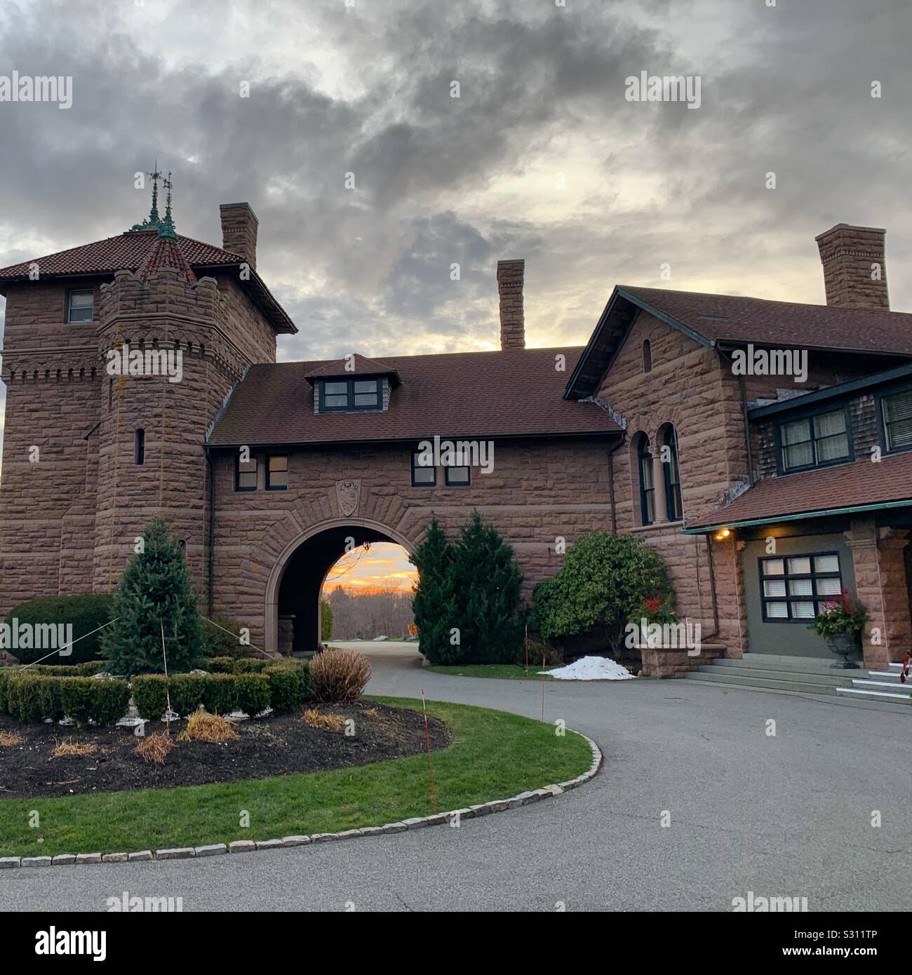 OceanCliff Hotel, Newport, Rhode Island, United States - Smartphone Captured Stock Image