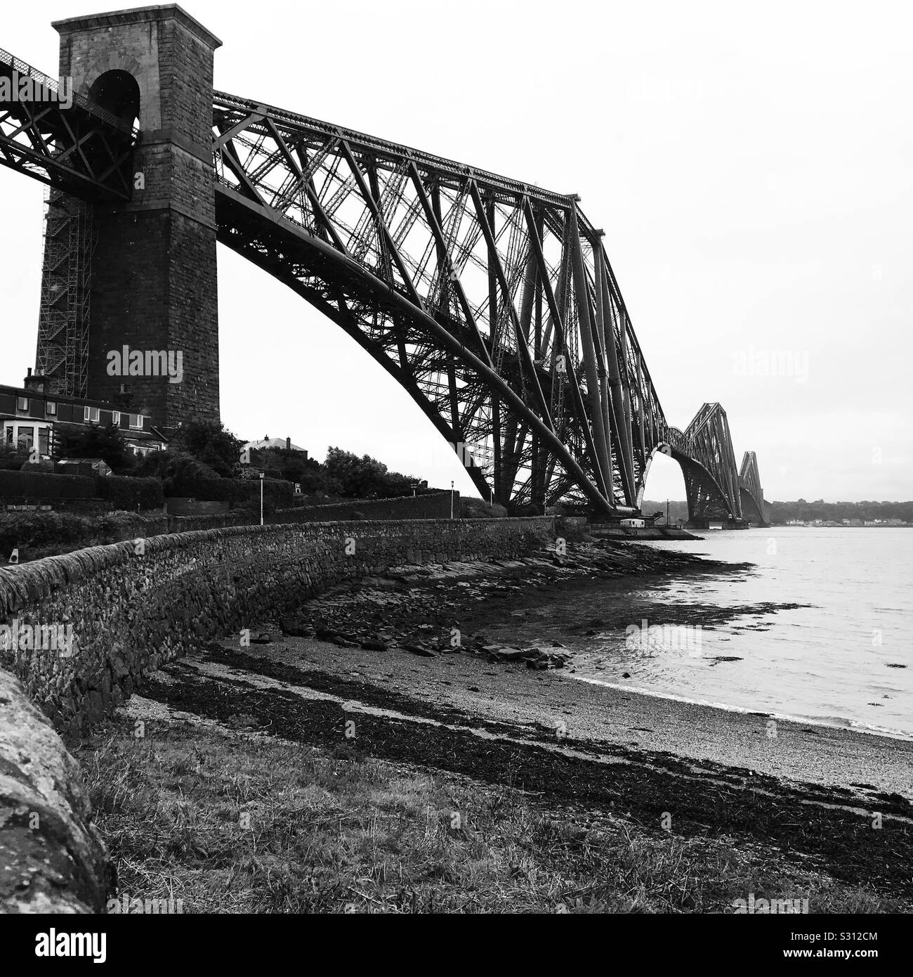 Forth Rail Bridge Stock Photo
