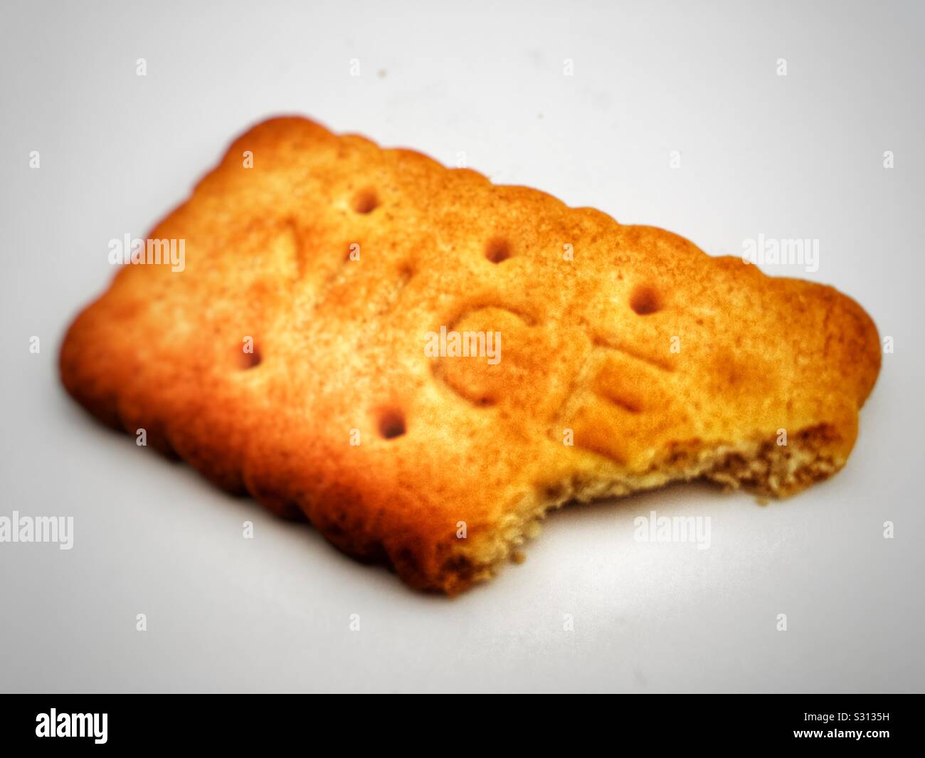 McVities Nice biscuit - Smartphone Captured Stock Image