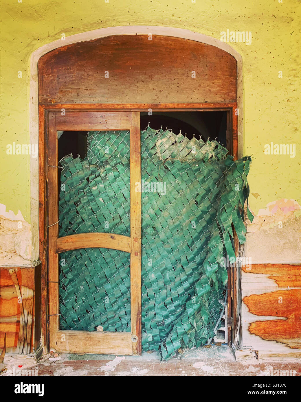 Abandoned place - Smartphone Captured Stock Image